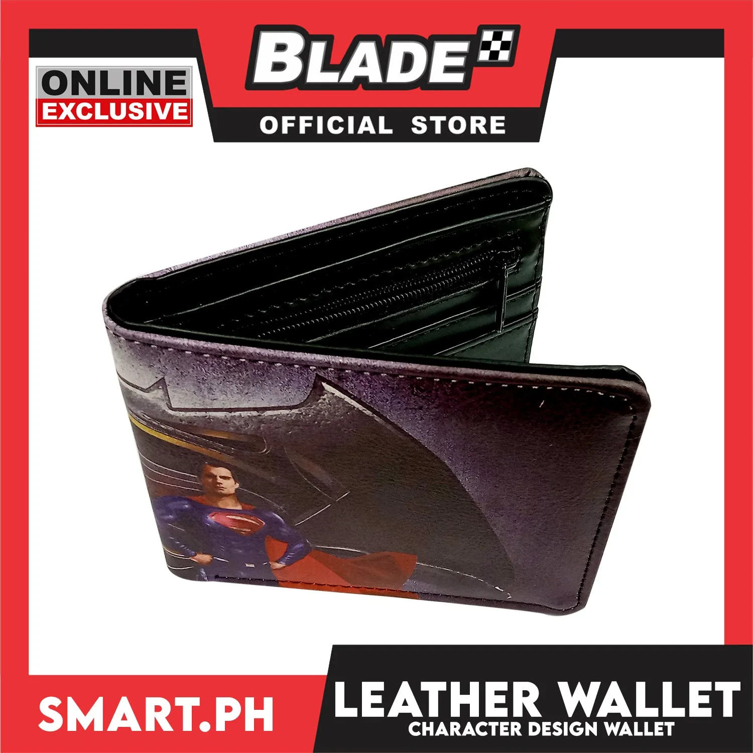 Gifts Leather Wallet with Character Design
