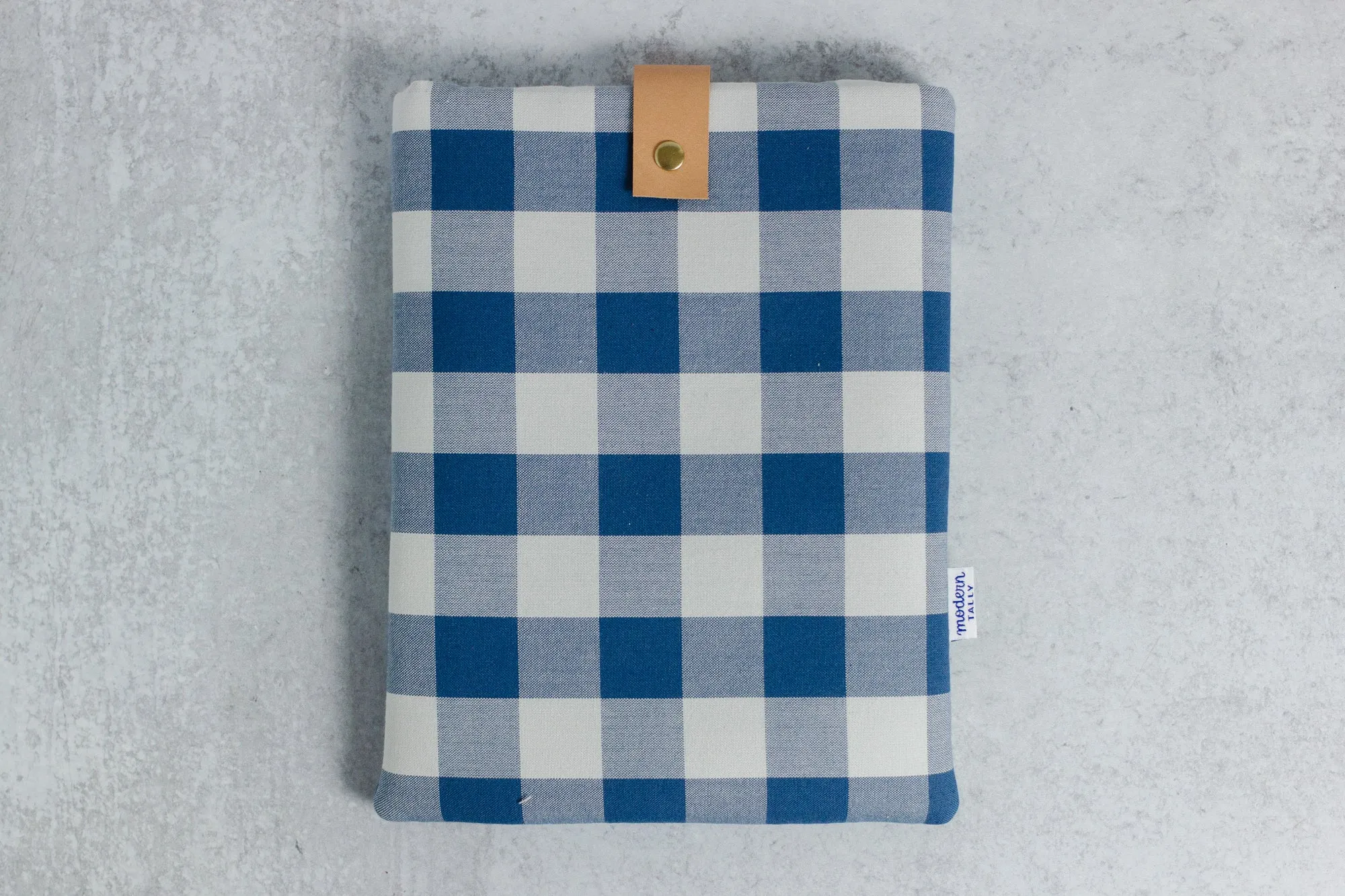 Gingham Book Sleeve