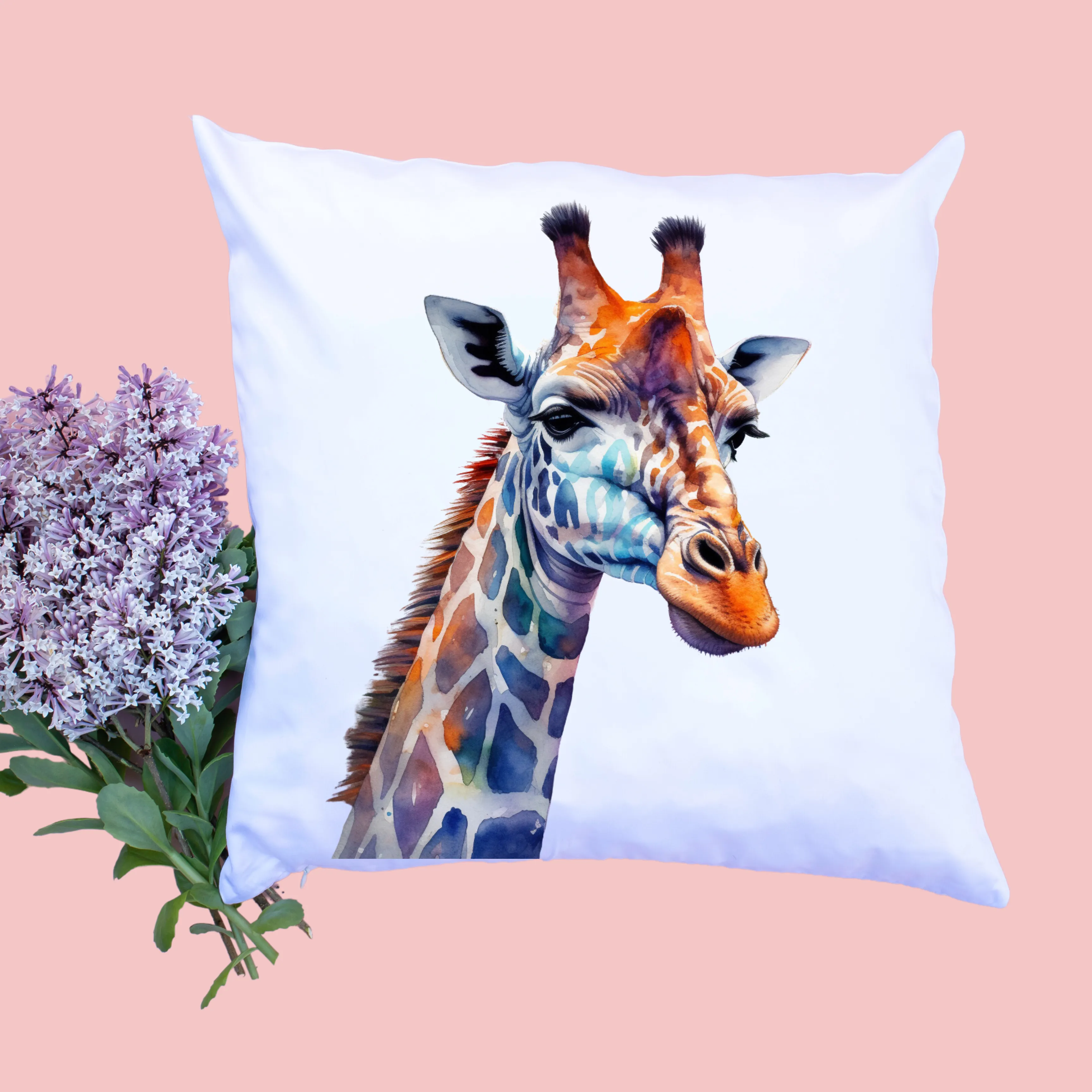 Giraffe Canvas Art Printable Digital Art (24x36) GIF003