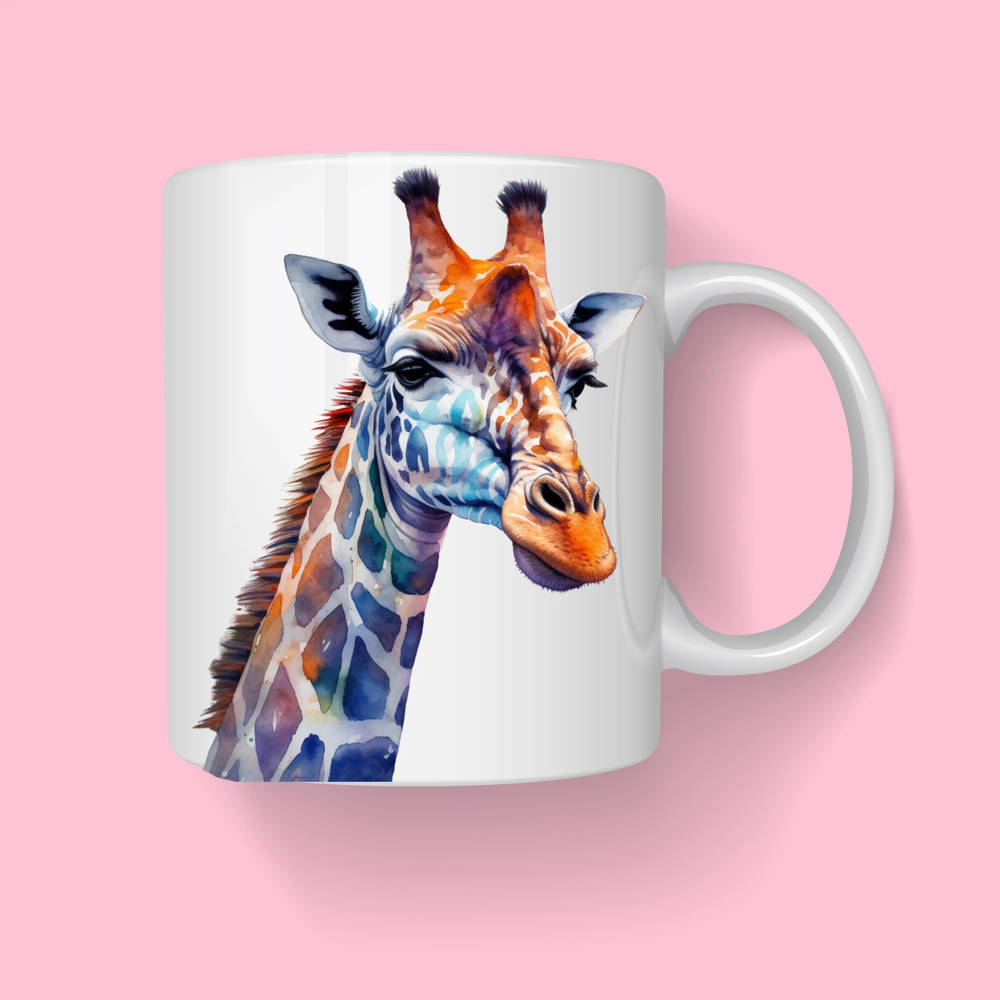 Giraffe Canvas Art Printable Digital Art (24x36) GIF003