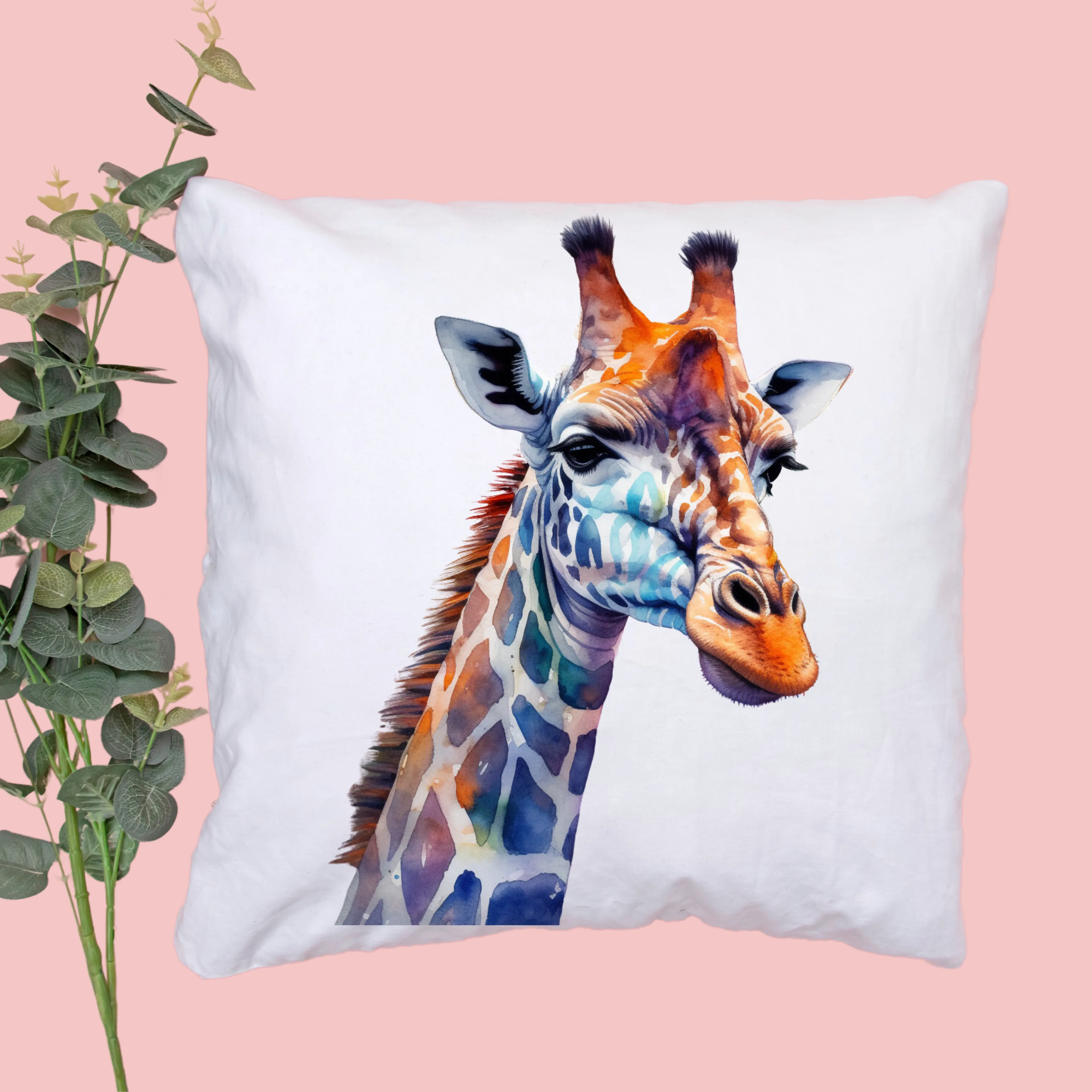 Giraffe Canvas Art Printable Digital Art (24x36) GIF003