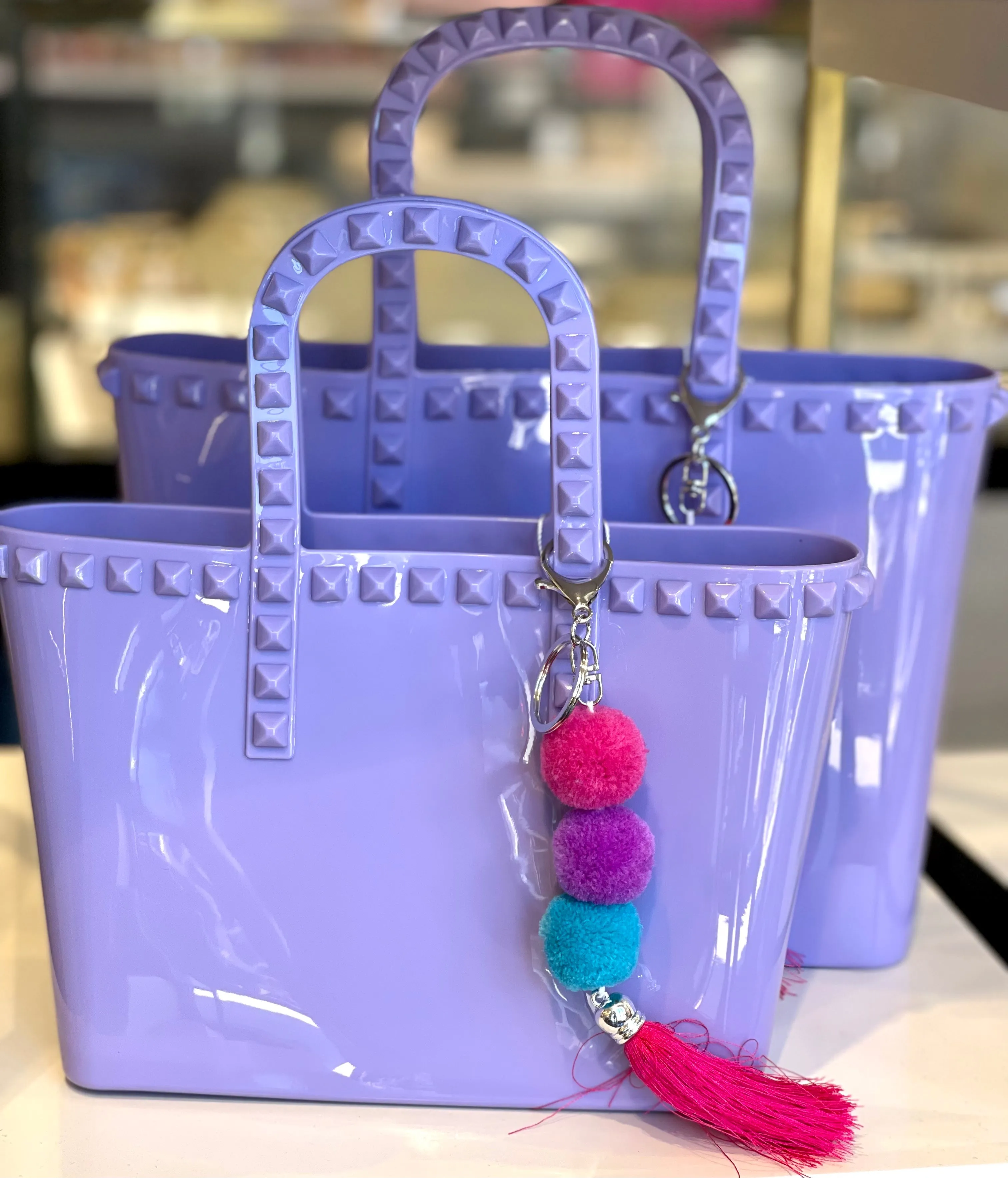 Girl's Jumbo Jelly Tote Bag