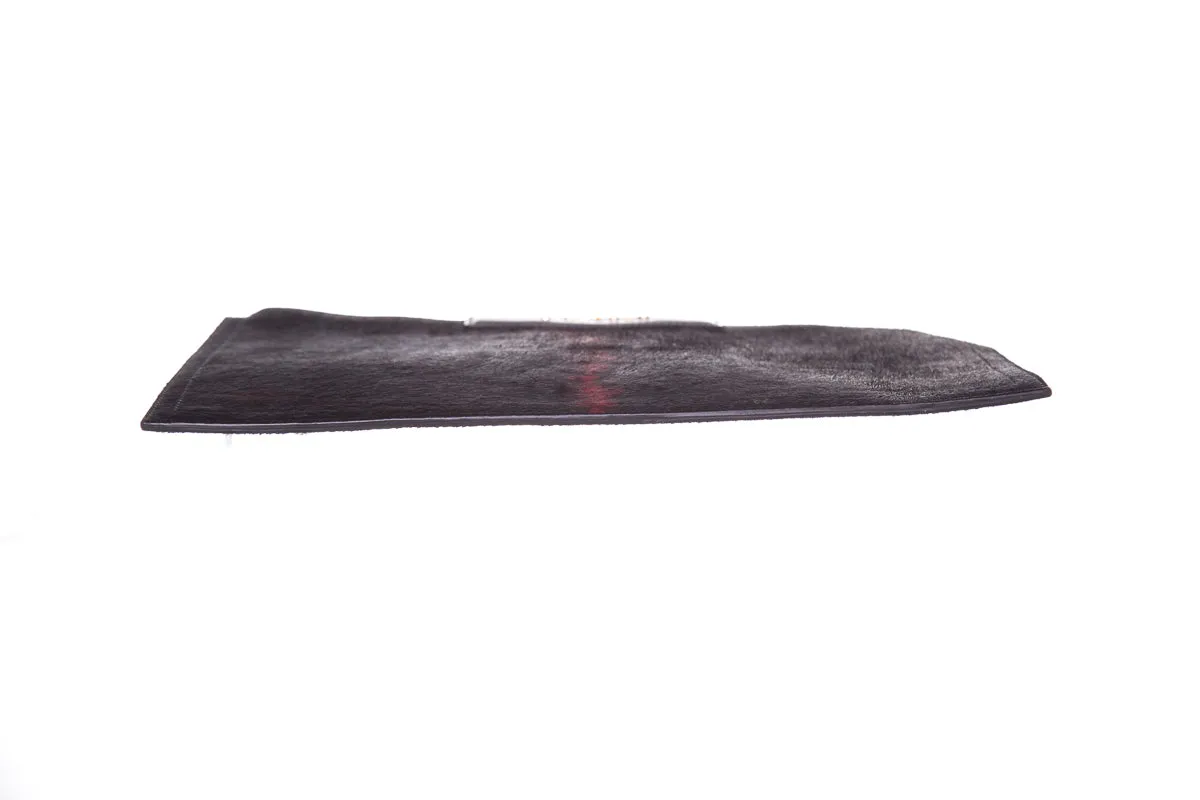 Givenchy Black & Red Pony Hair Antigona Pouch