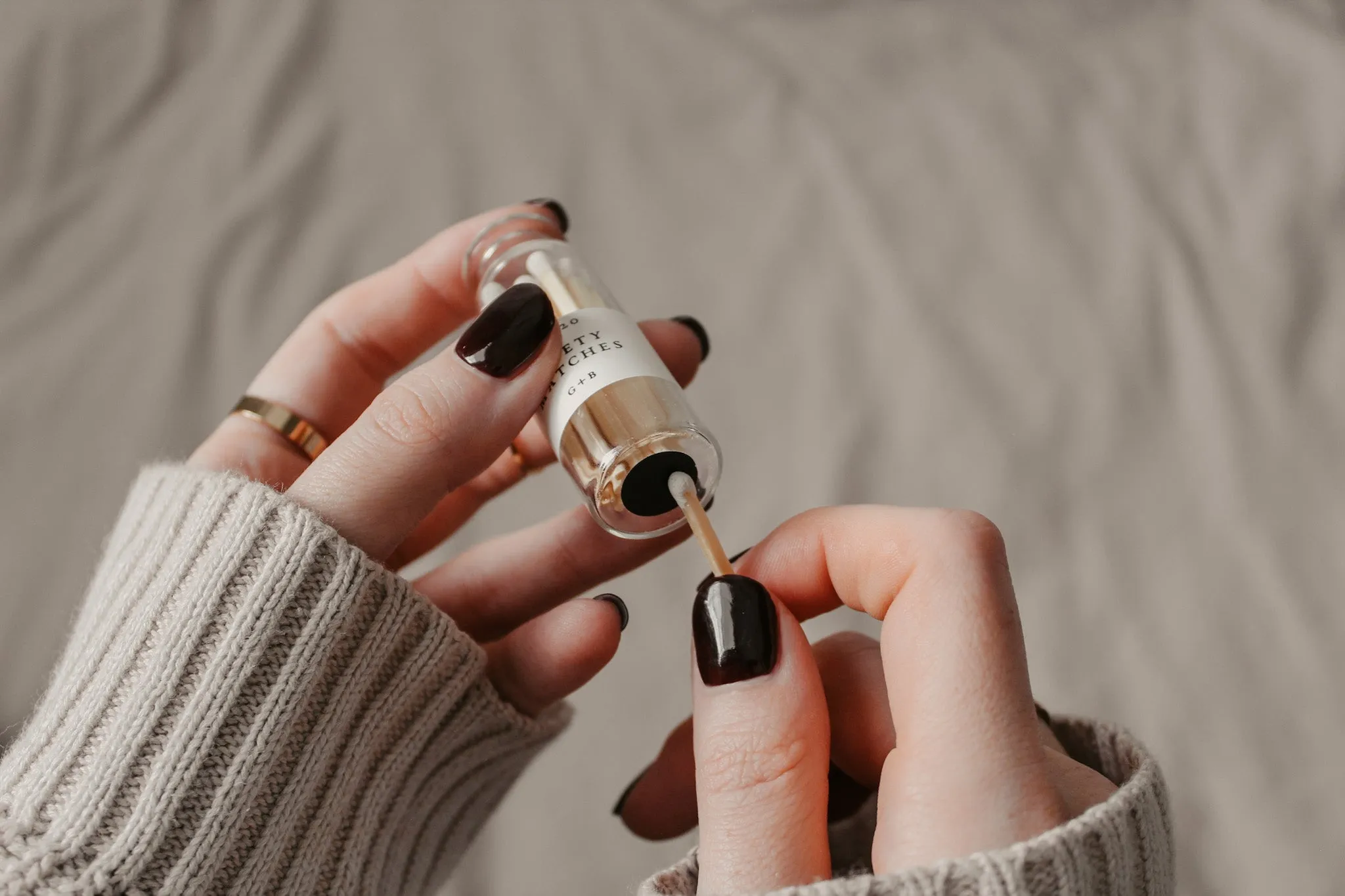 Glass Bottle of Matches | Bookish Aesthetic Apothecary Matches