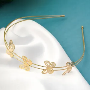 Golden Butterfly HairBand