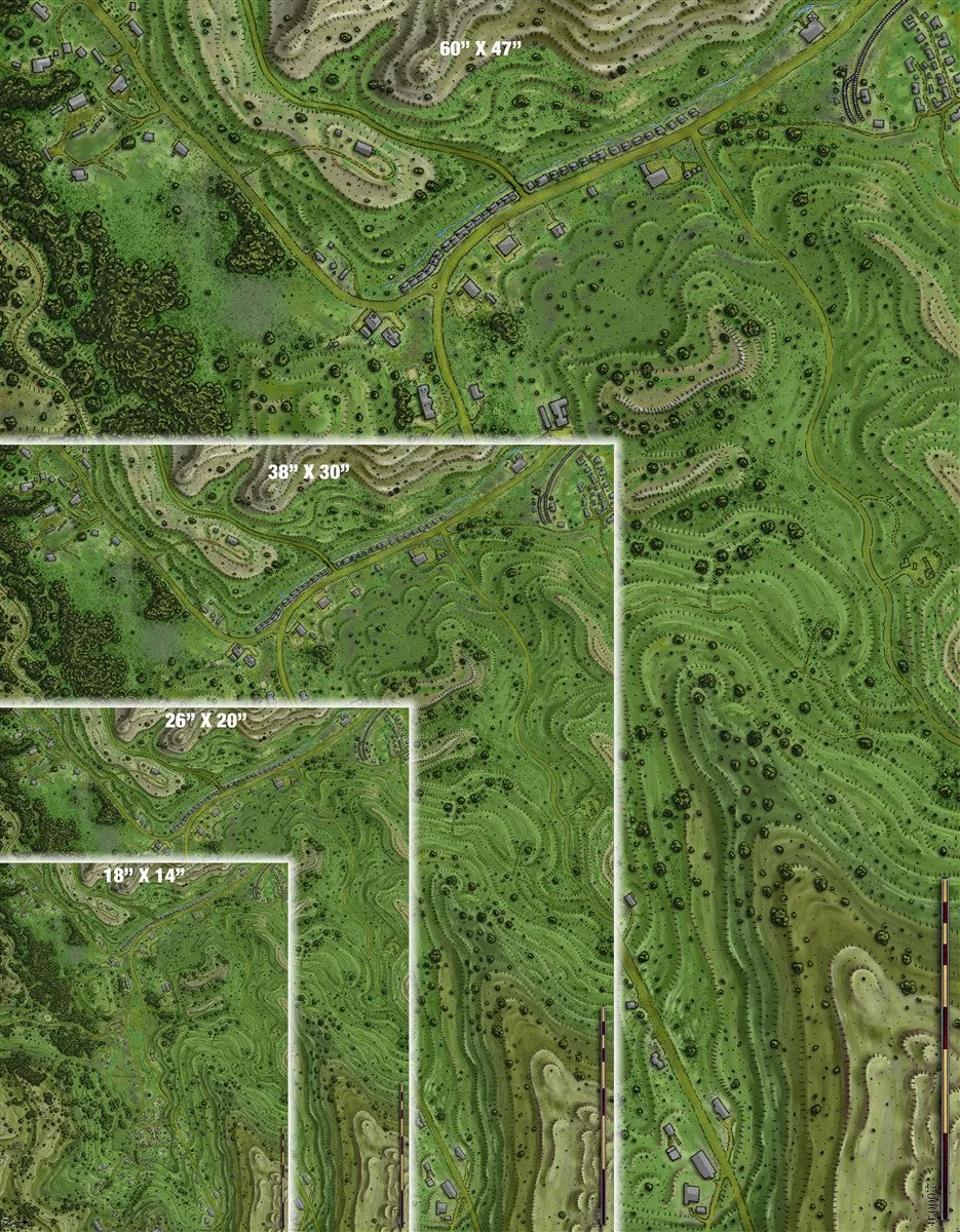 Grassy Spur Fantasy Map Patreon