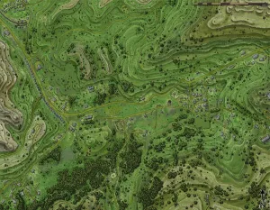 Grassy Spur Fantasy Map Patreon