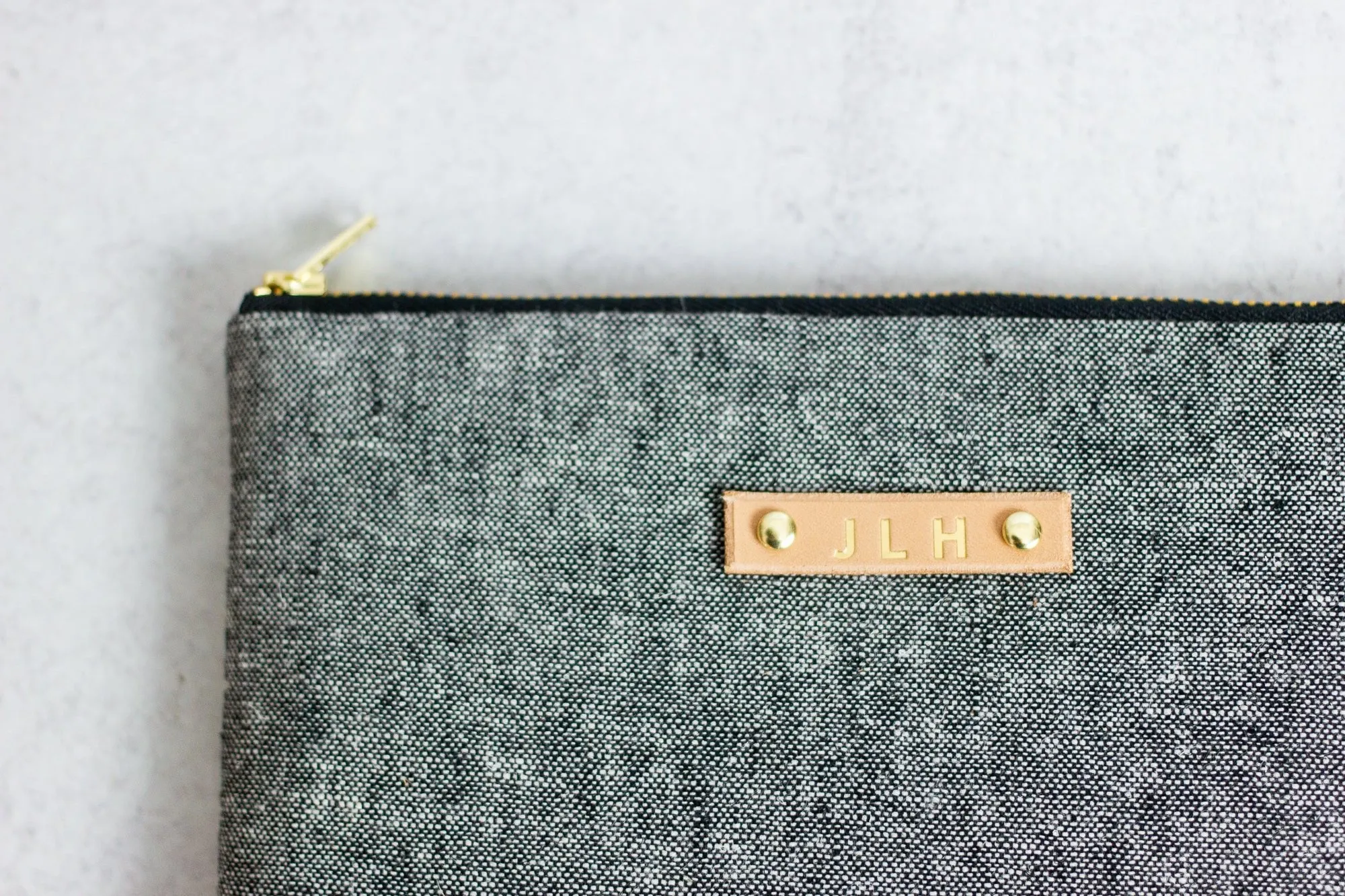 Grey Linen Kindle Case