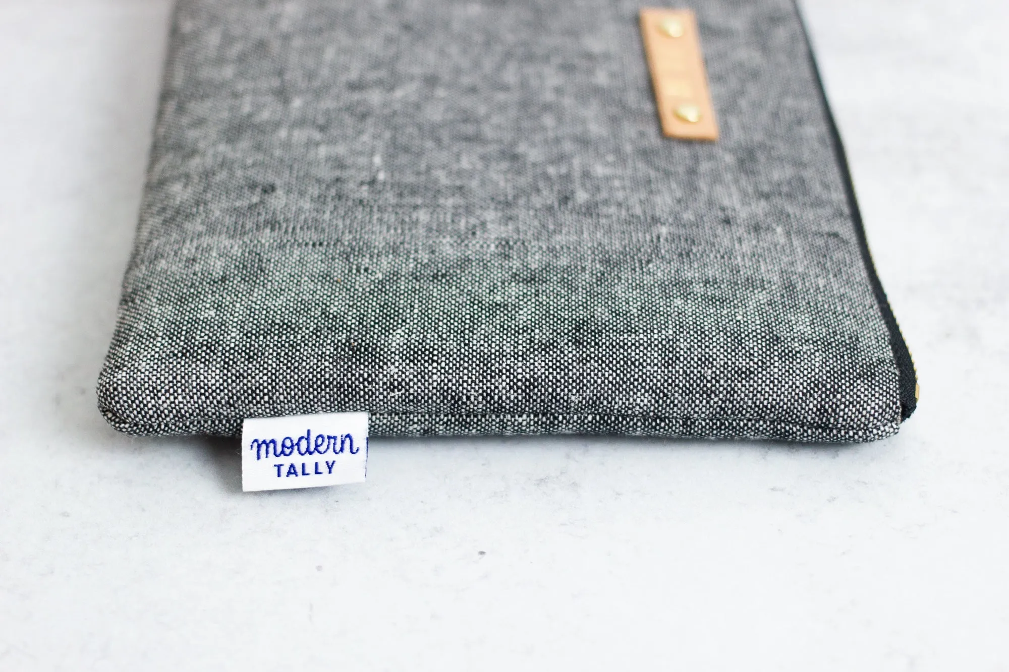 Grey Linen Kindle Case