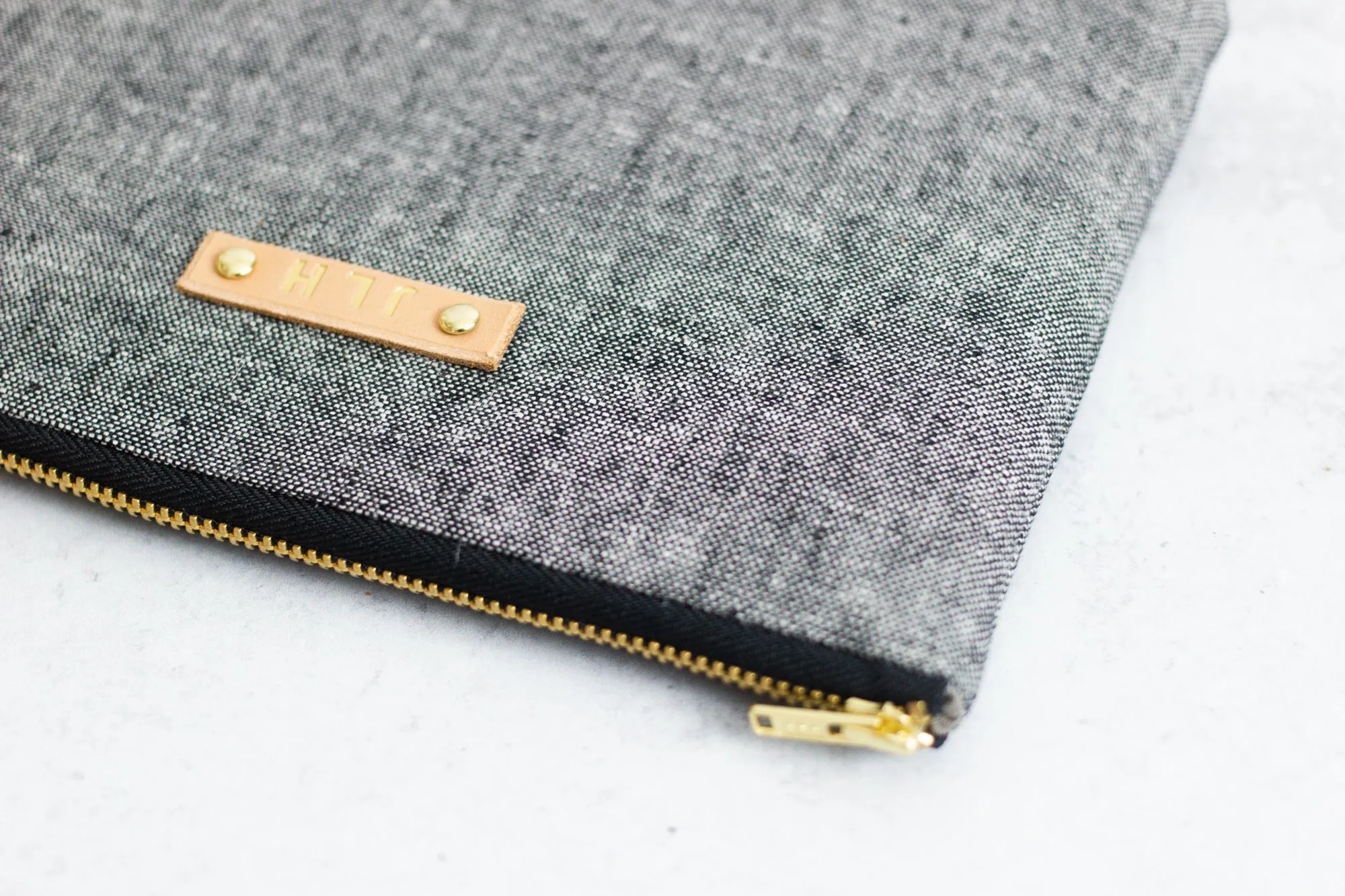 Grey Linen Kindle Case