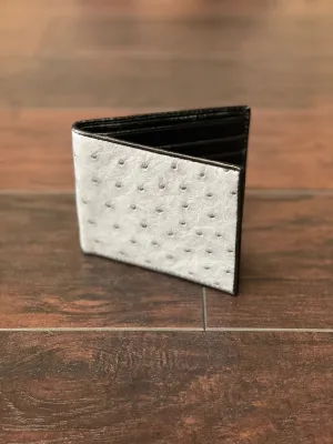 Grey wallet ostrich