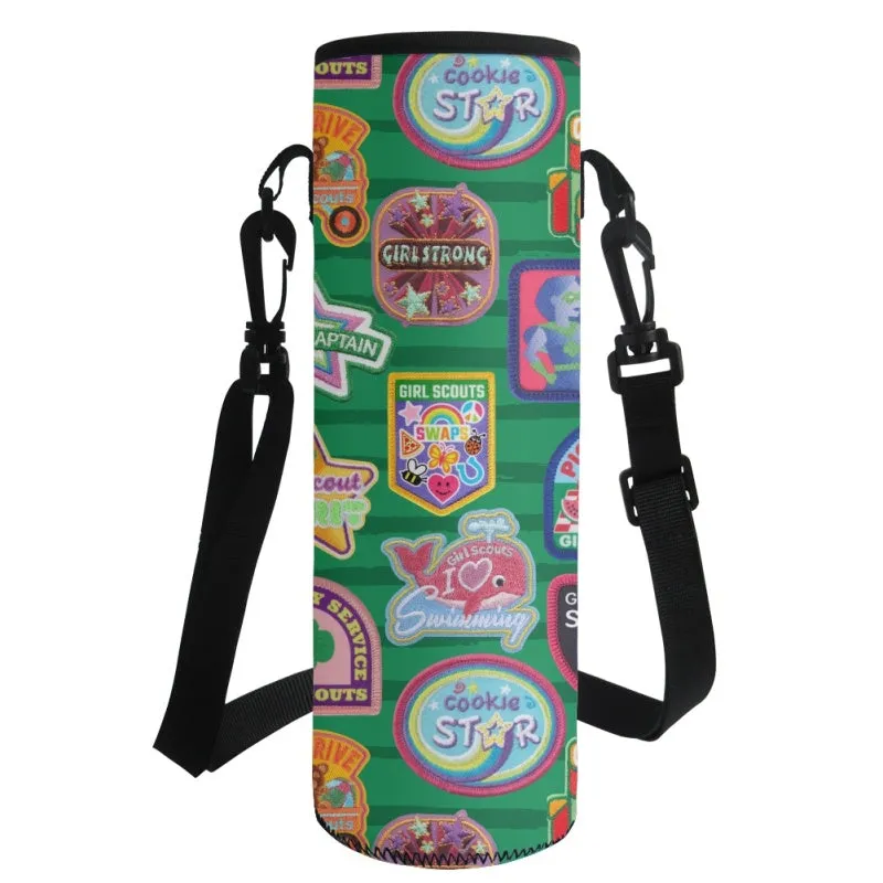GS Patches Water Bottle Carrier Bag