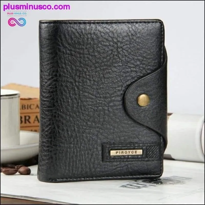 Guaranteed Genuine Leather Brand Men Wallets Design Short
