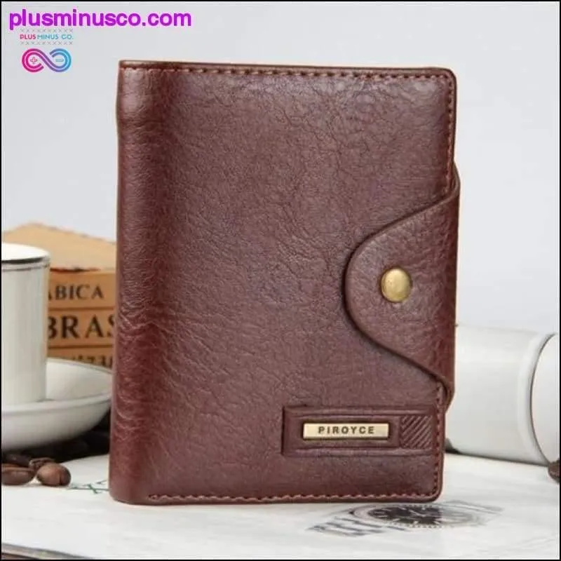 Guaranteed Genuine Leather Brand Men Wallets Design Short