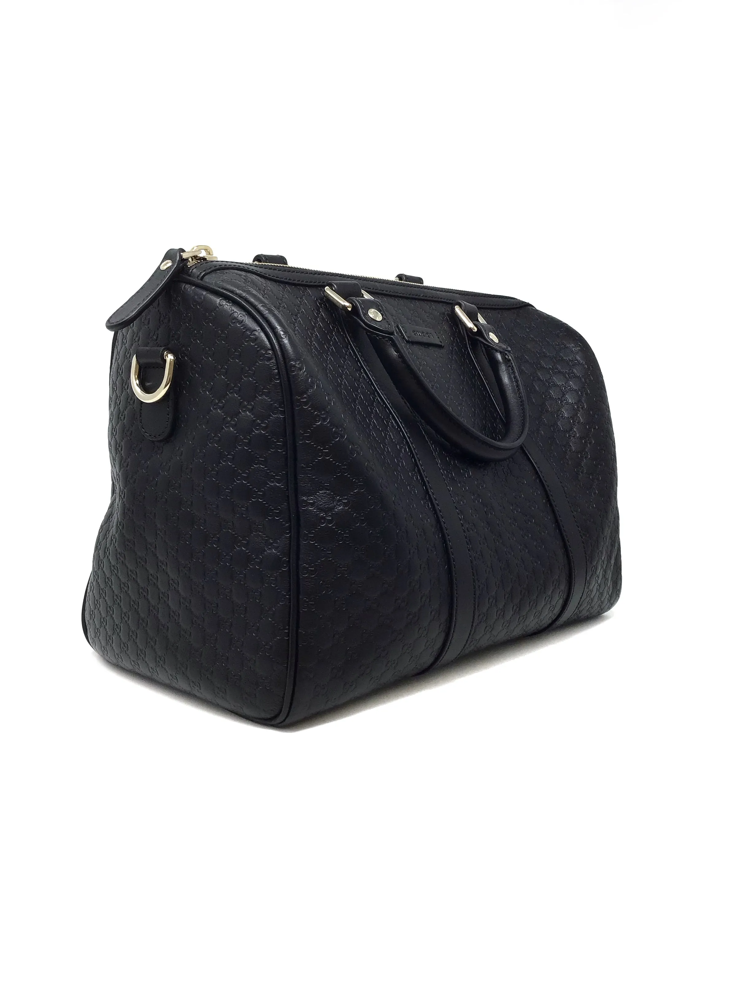 Gucci Black 'Joy Boston' MD Microguccissima W/Strap