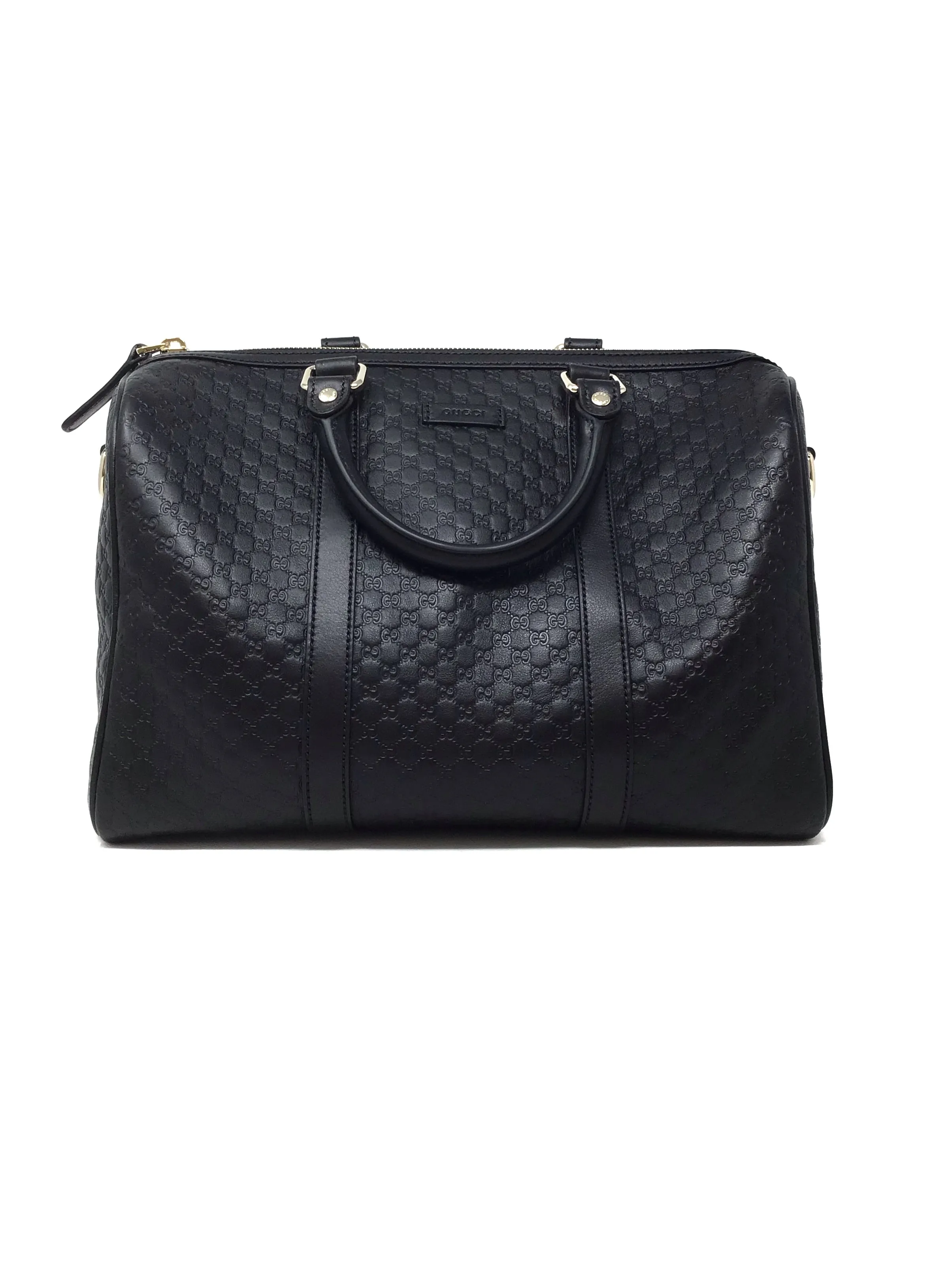 Gucci Black 'Joy Boston' MD Microguccissima W/Strap