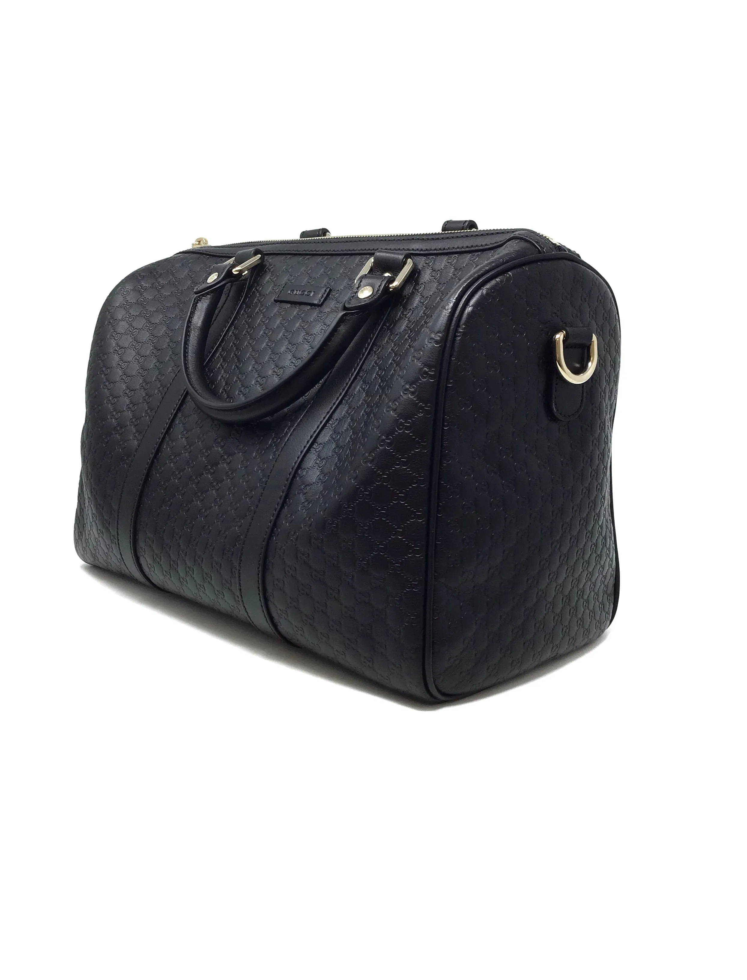 Gucci Black 'Joy Boston' MD Microguccissima W/Strap