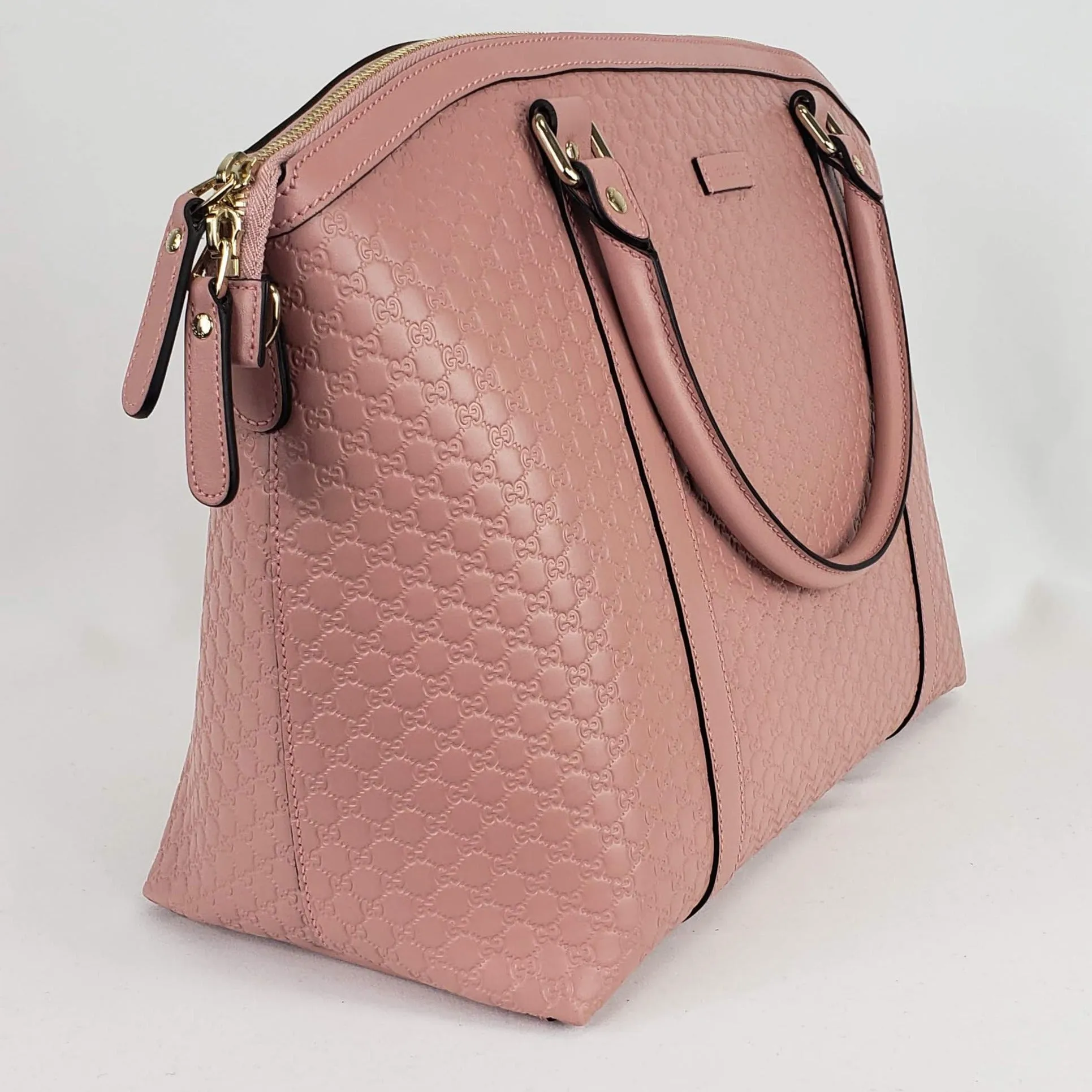 Gucci GG Convertible Handbag in Soft Pink