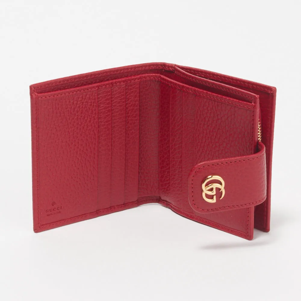Gucci GG French Wallet in Red