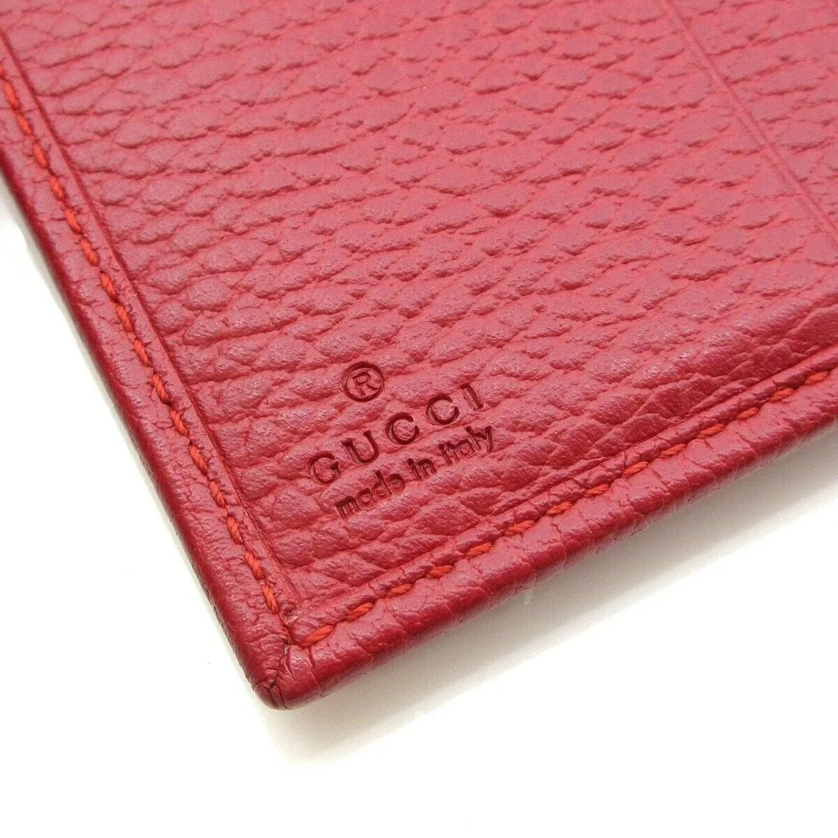 Gucci GG French Wallet in Red