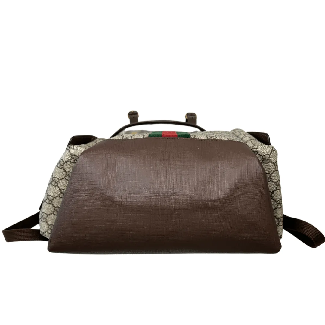 Gucci GG Supreme Medium Ophidia Backpack