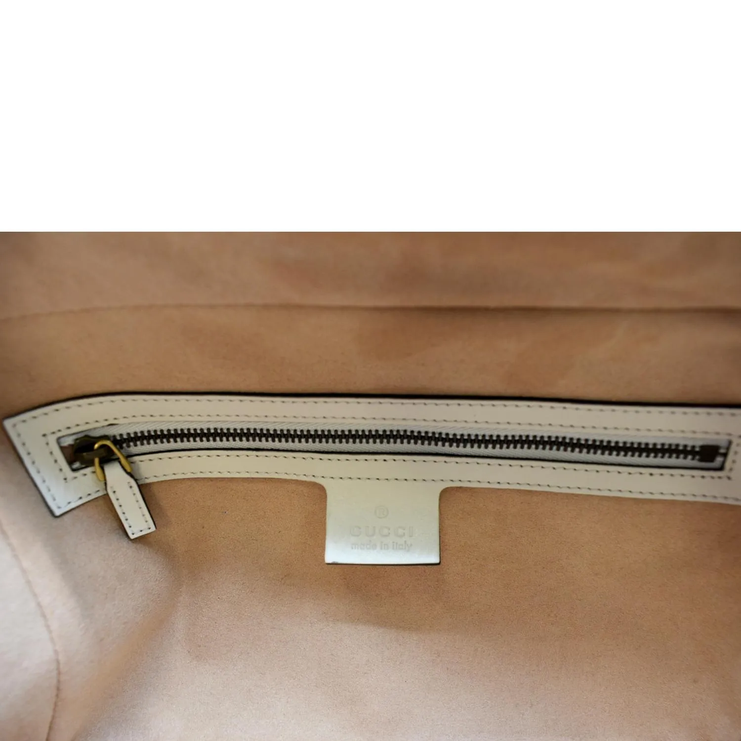 GUCCI Marmont Small Matelasse Leather Top Handle Shoulder Bag White 498100  - Hot Deals