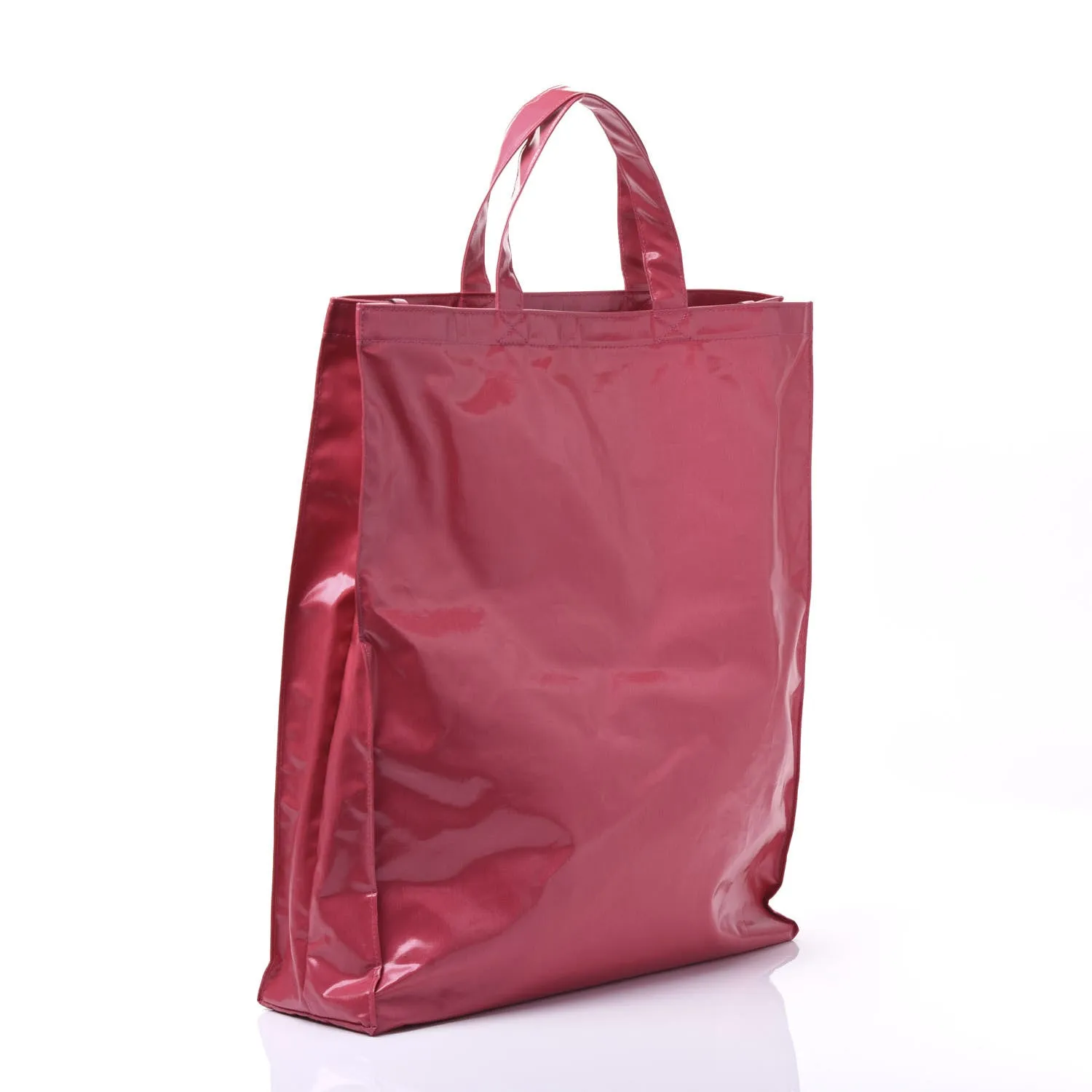 Gucci Medium Montecarlo Crystal Logo Print Tote in Glam Pink
