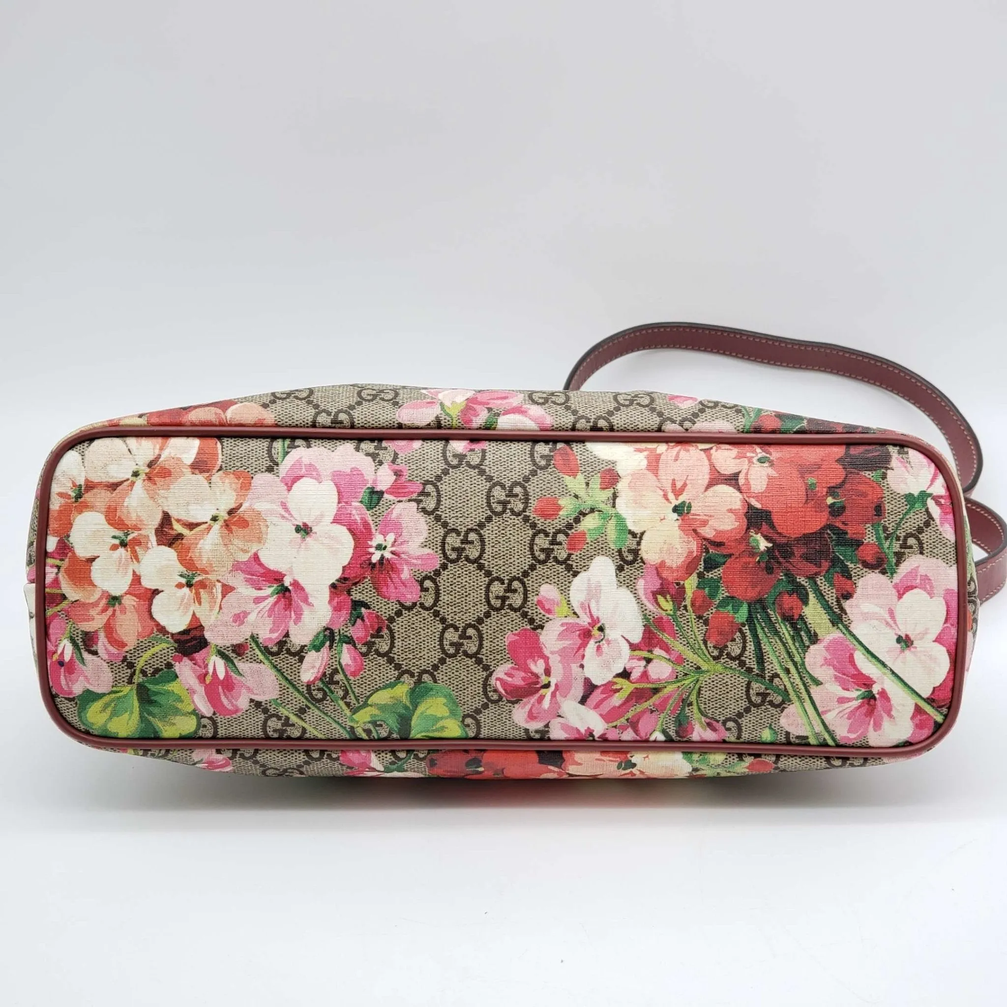 Gucci Supreme Bloom Pink Rose Shoulder Bag