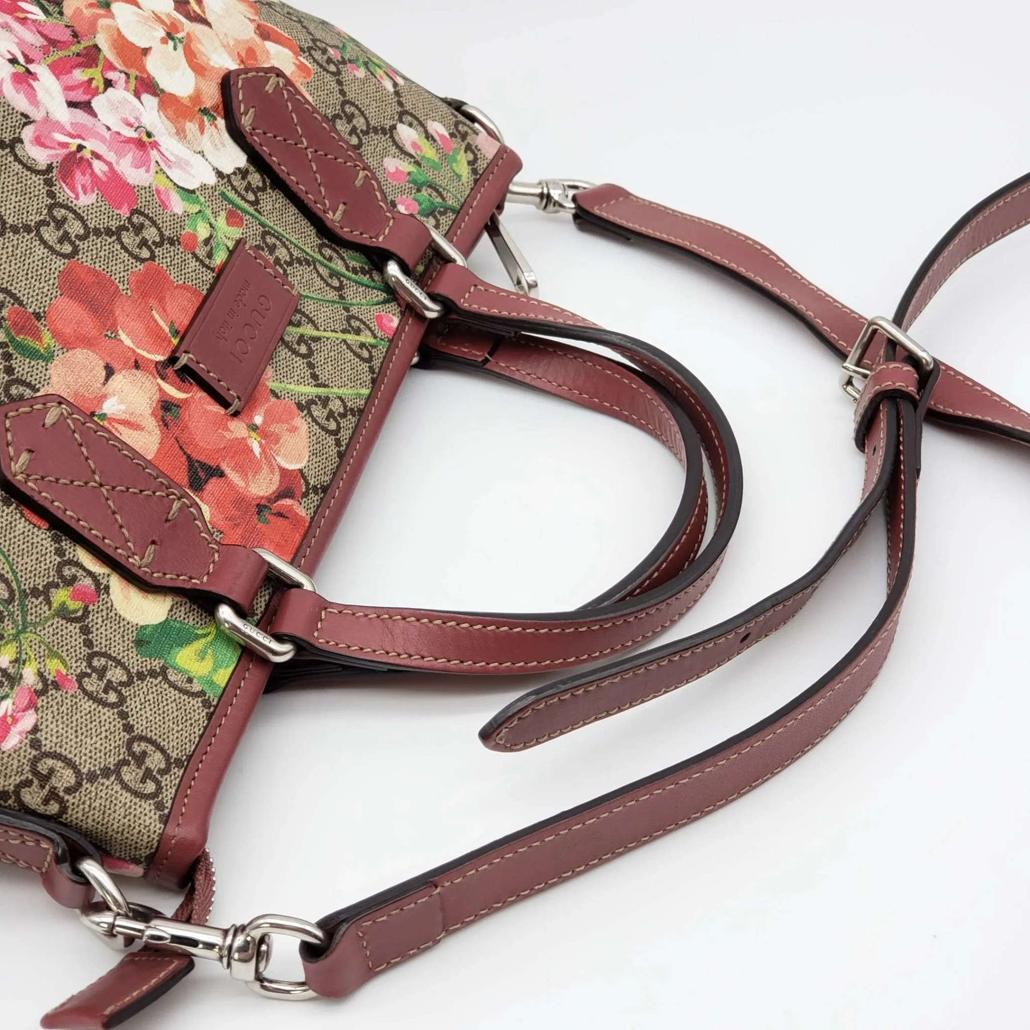Gucci Supreme Bloom Pink Rose Shoulder Bag
