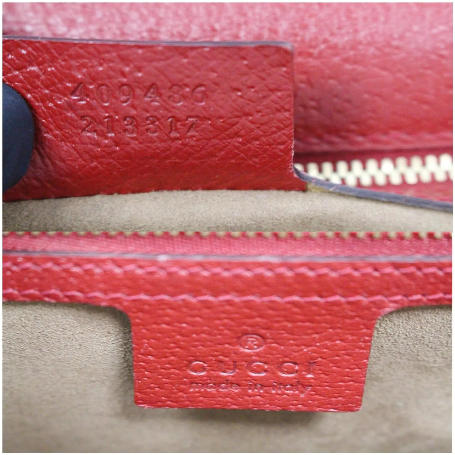 Gucci Tian Padlock GG Supreme Leather Shoulder Bag Beige 409486 - 20% OFF