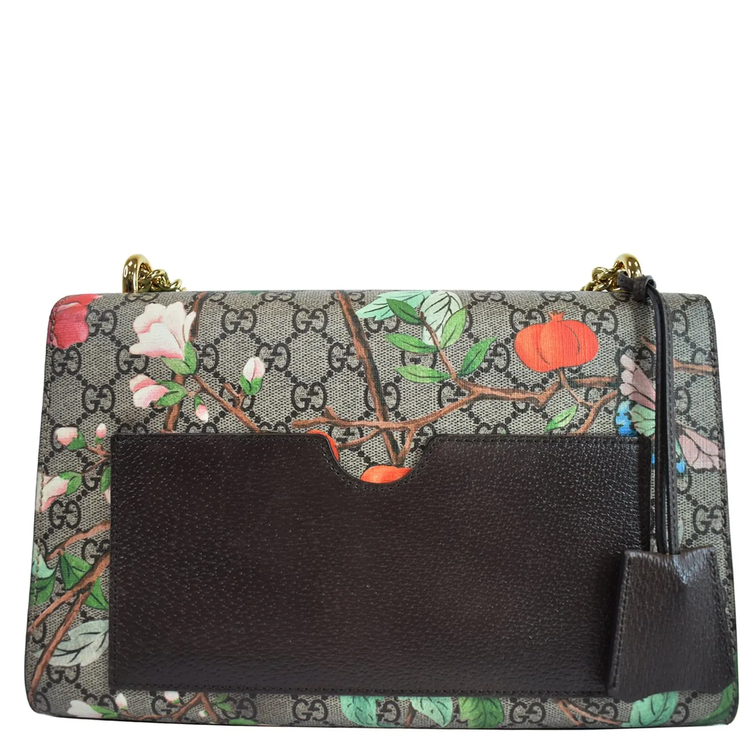 Gucci Tian Padlock GG Supreme Leather Shoulder Bag Beige 409486 - 20% OFF