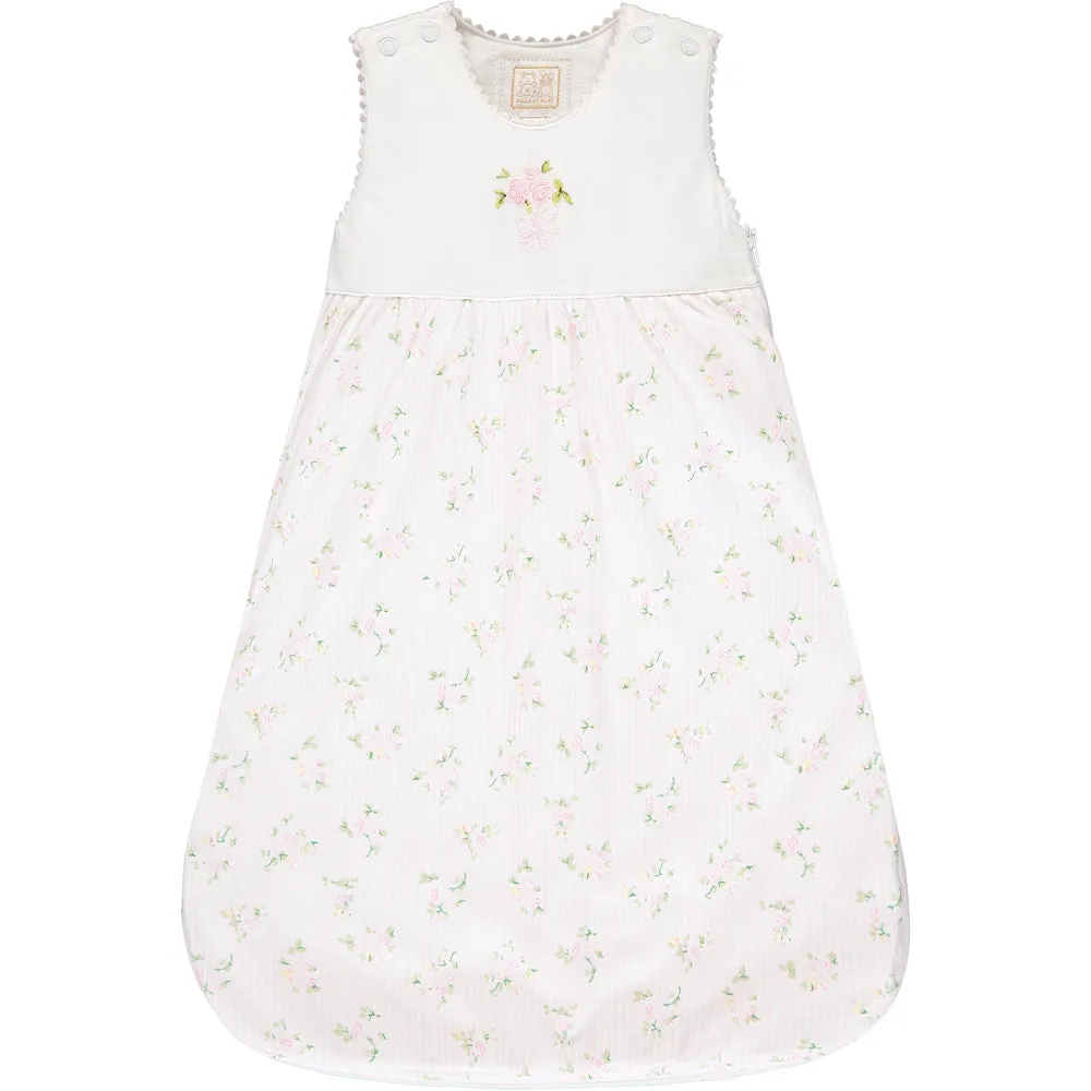 Gwen Pink Floral Print Baby Sleeping Bag