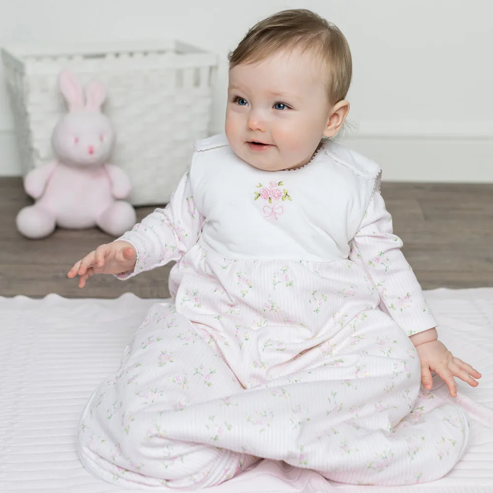 Gwen Pink Floral Print Baby Sleeping Bag