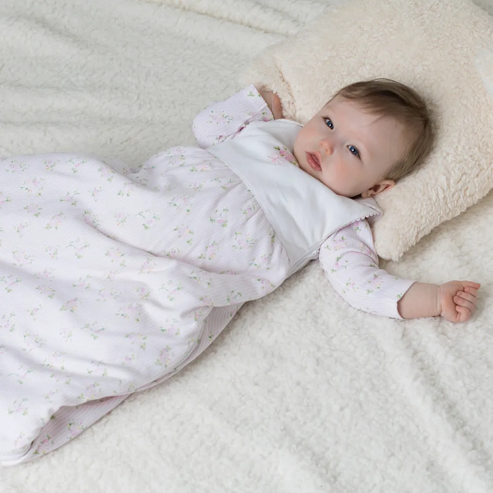 Gwen Pink Floral Print Baby Sleeping Bag