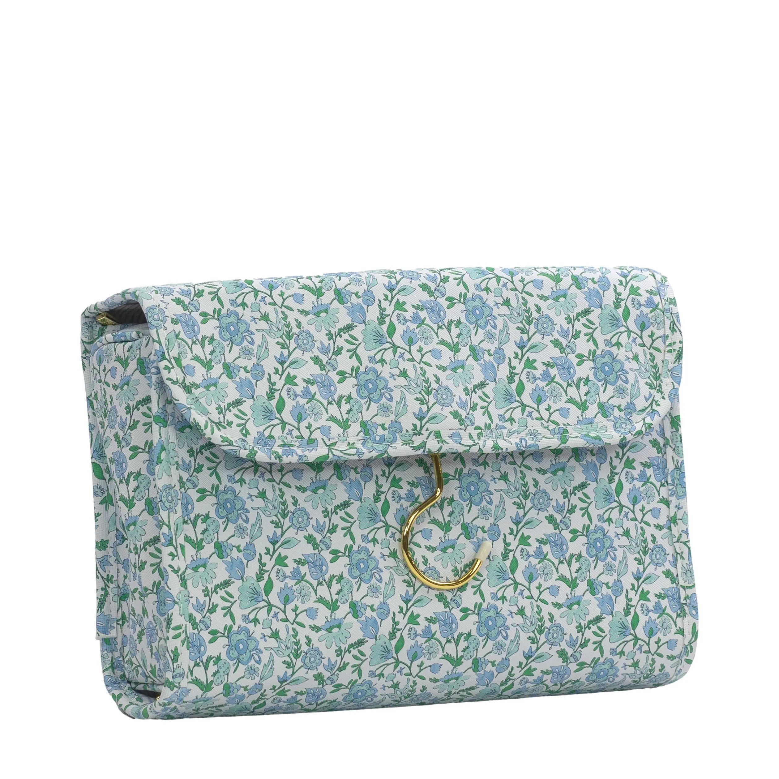Hamptons Floral Hanging Toiletry Bag