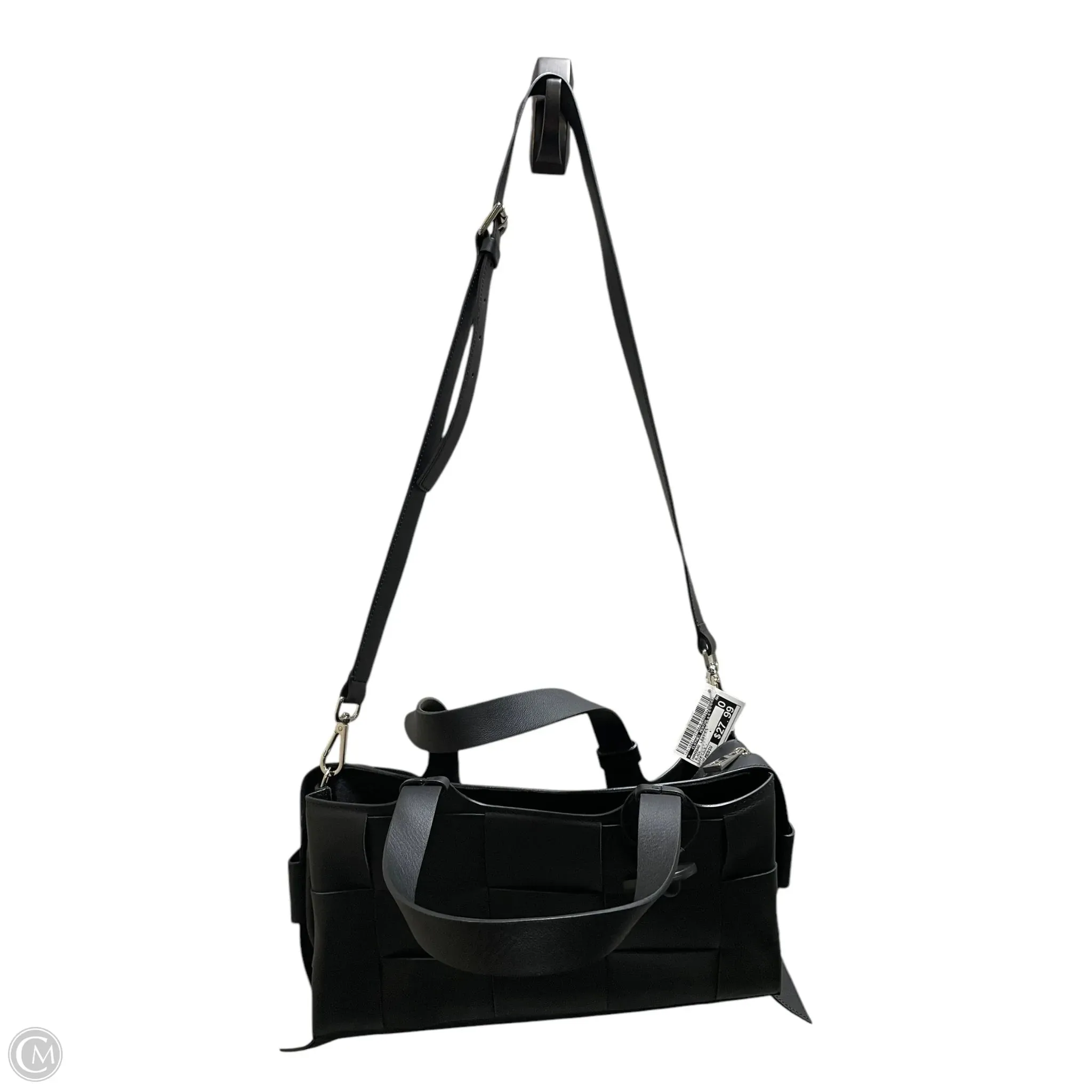 Handbag Leather By Clothes Mentor, Size: Medium