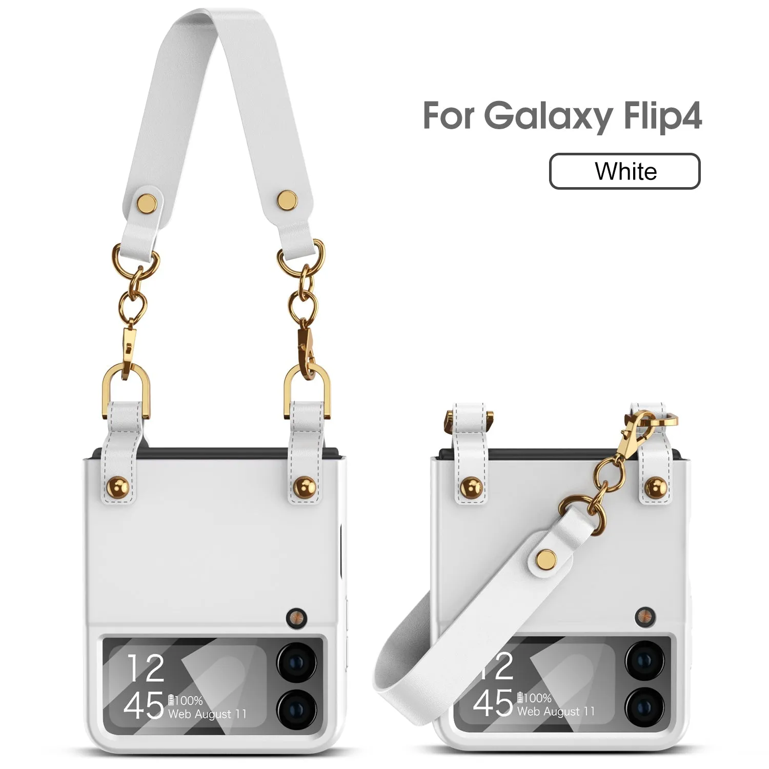Handbag Style Samsung Galaxy Z Flip4 5G Case With Wristband