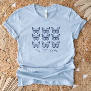 Harrison FFA Butterfly T-Shirt (XS-4XL) - Multiple Colors!