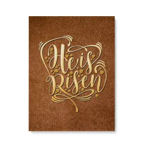 He Is Risen - Christian Wall Art - Home Decor Canvas