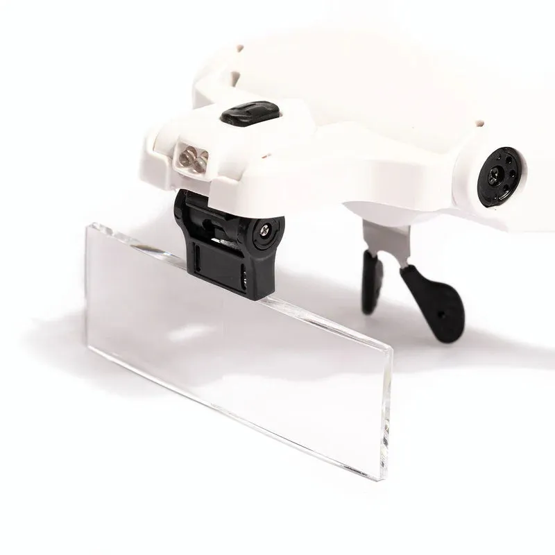 Head Torch with Magnifier