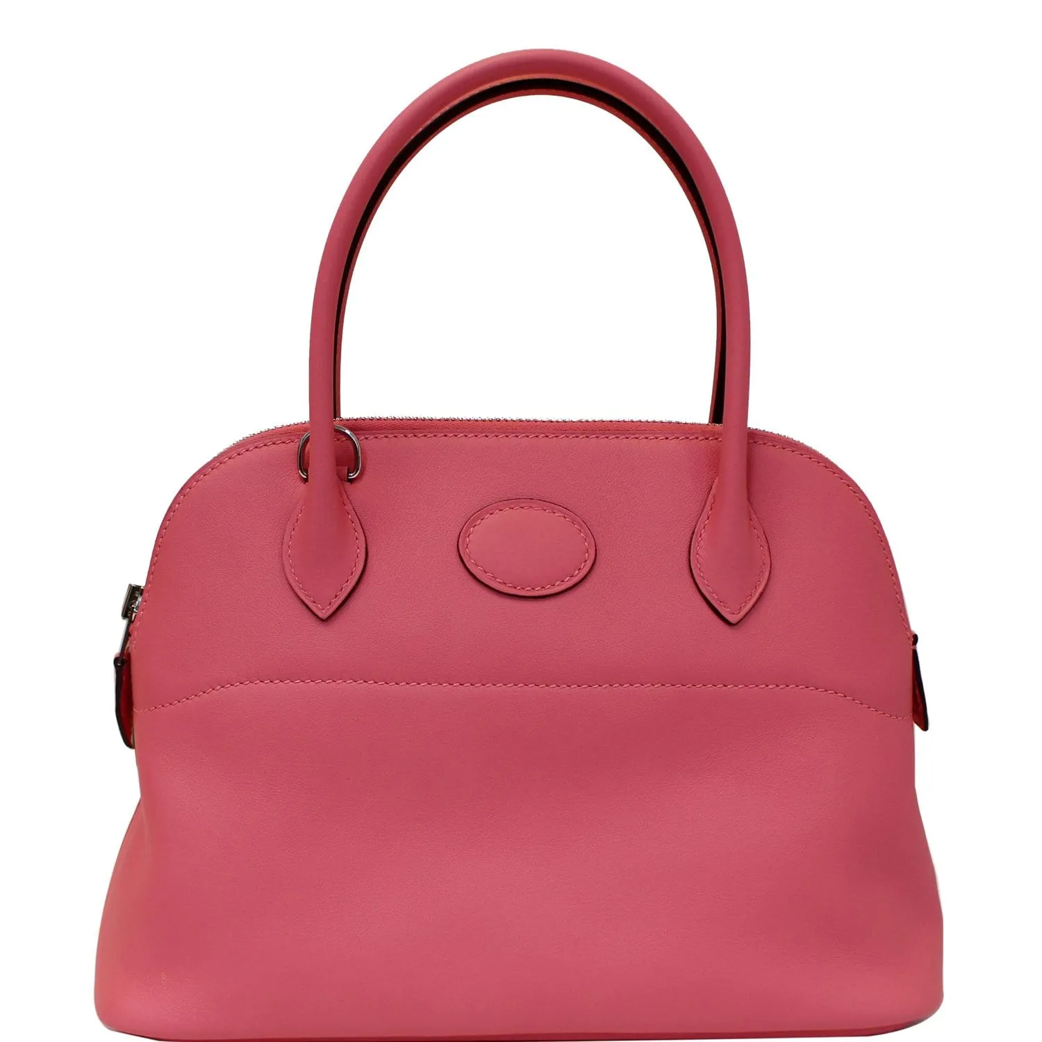 HERMES Bolide 27 Swift Calfskin Shoulder Bag Rose Azalee Pink - 20% OFF