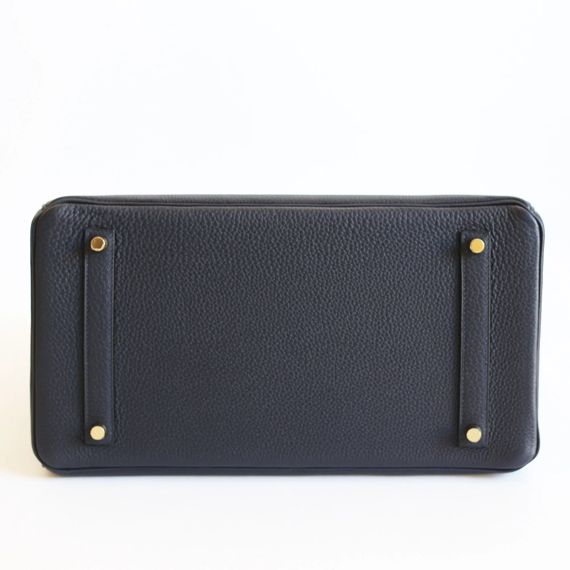 Hermes | Gold & Togo Leather Birkin in Blue Nuit | 35cm