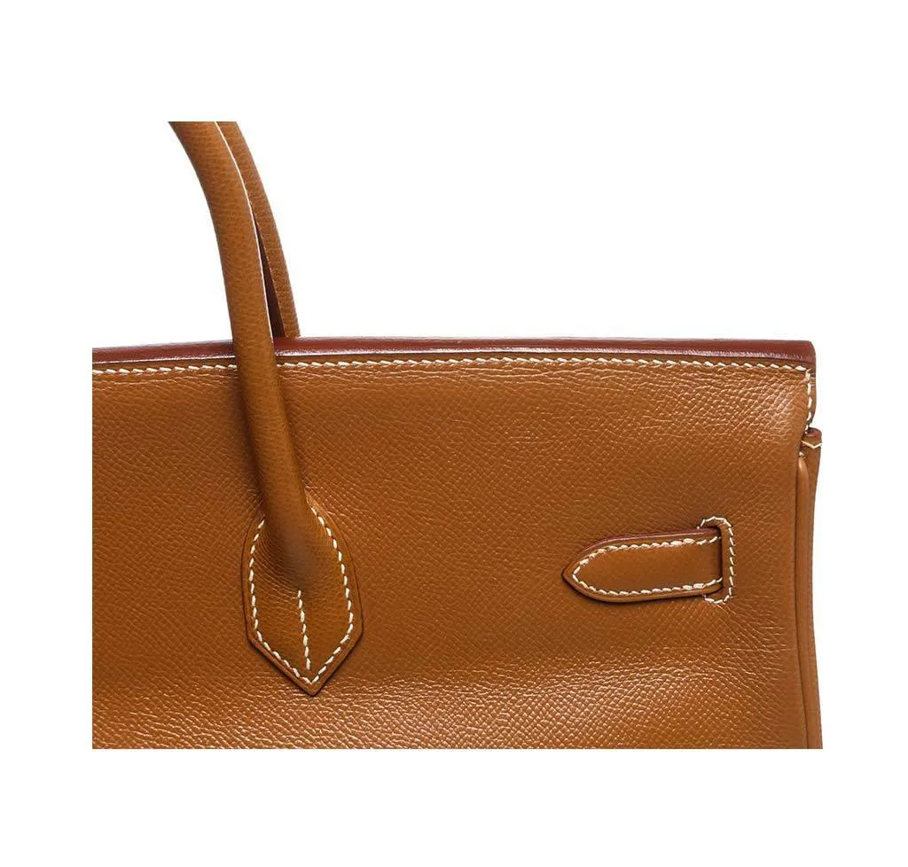 Hermès Birkin 40 Gold Epsom Bag GHW