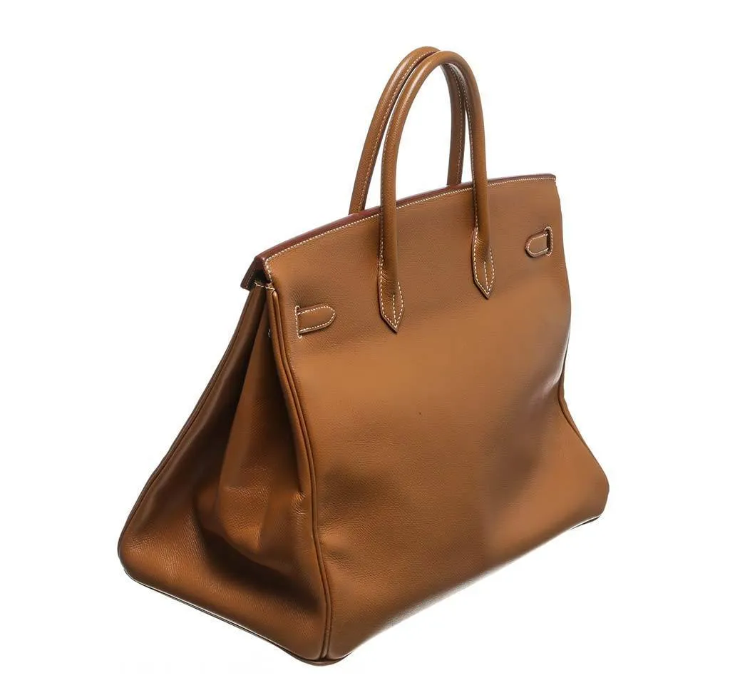 Hermès Birkin 40 Gold Epsom Bag GHW