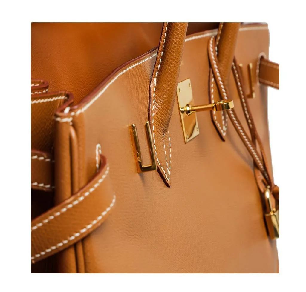 Hermès Birkin 40 Gold Epsom Bag GHW