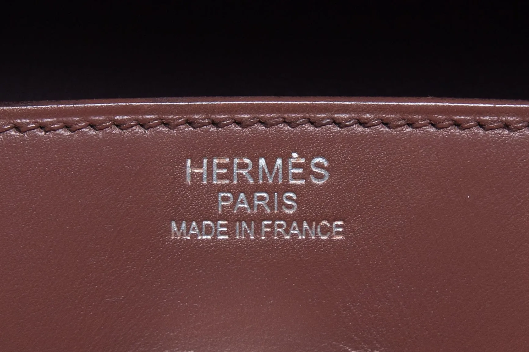 Hermès Brown 35cm Box Calf Birkin Handbag