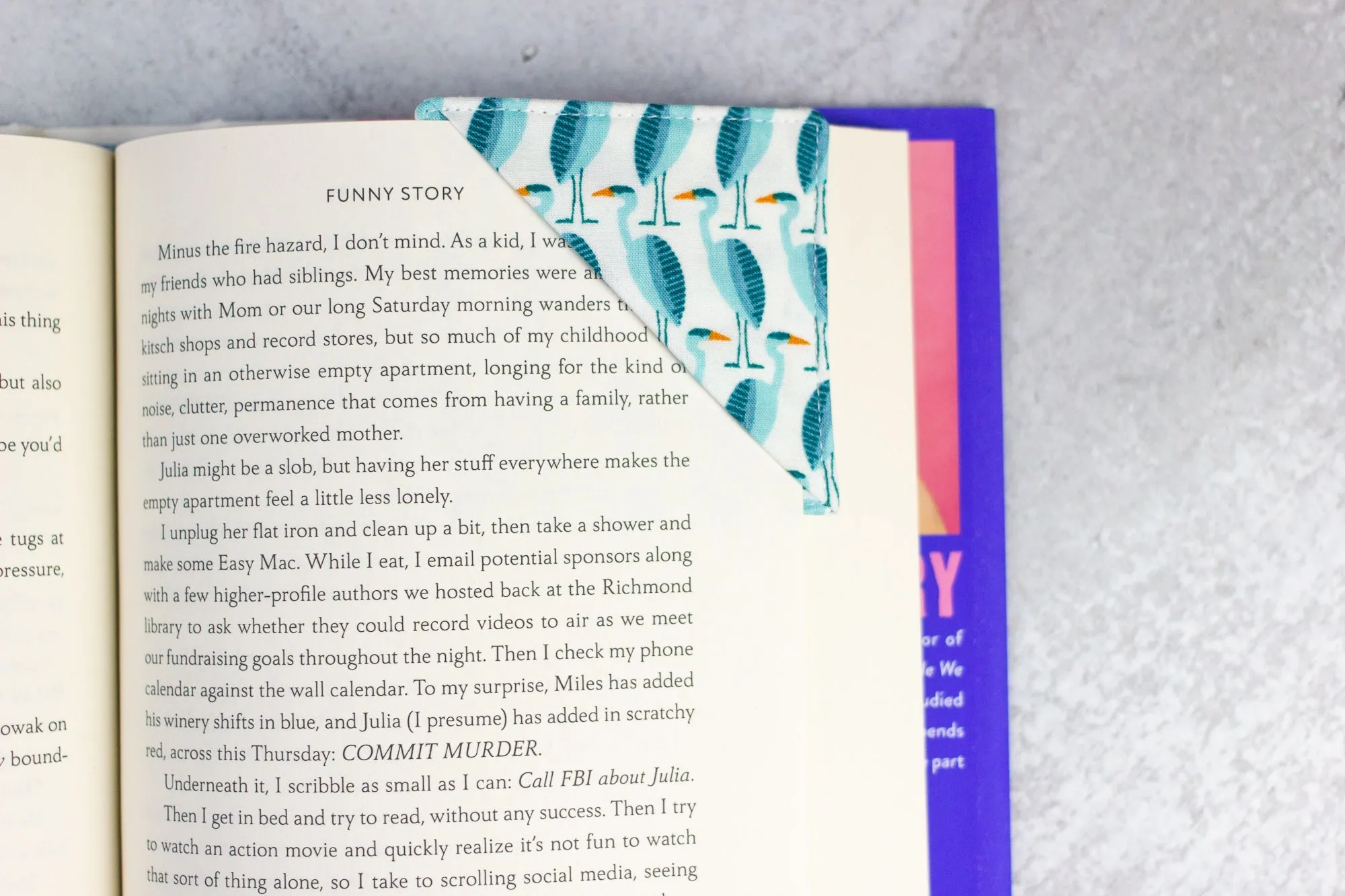 Heron Bookmark