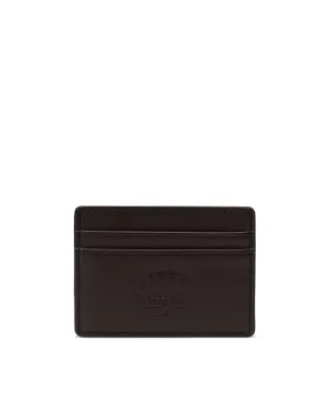 Herschel Charlie Cardholder Wallet | Leather - Brown
