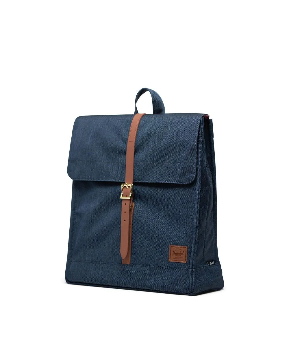 Herschel City Backpack | Mid-Volume - Indigo Denim Crosshatch