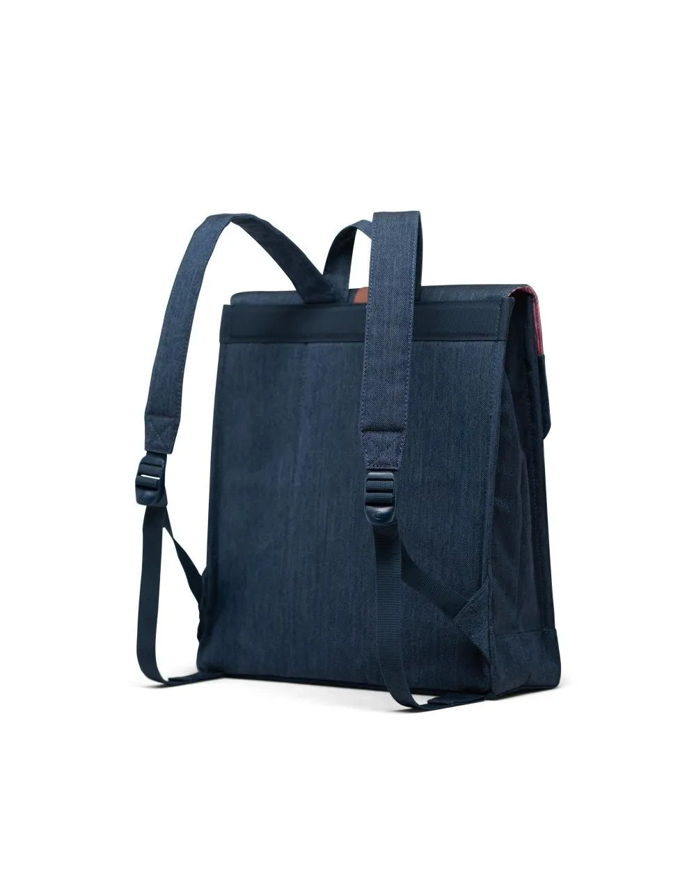 Herschel City Backpack | Mid-Volume - Indigo Denim Crosshatch